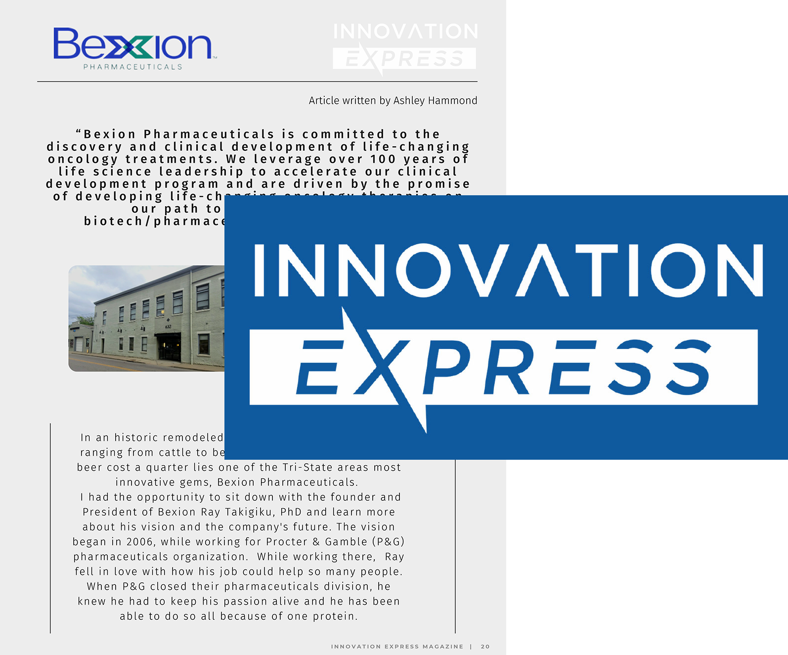 Innovation Express magazine cover